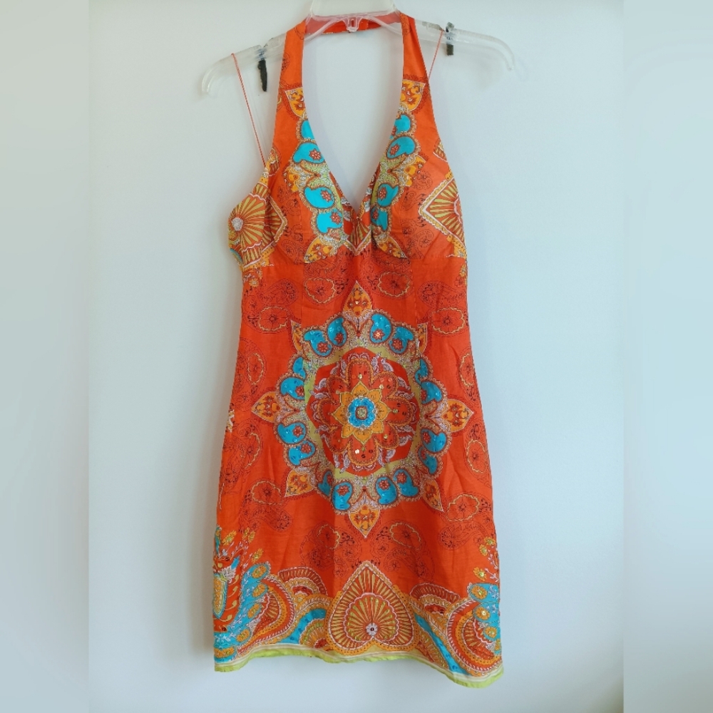 Boston Proper Muse Halter Dress